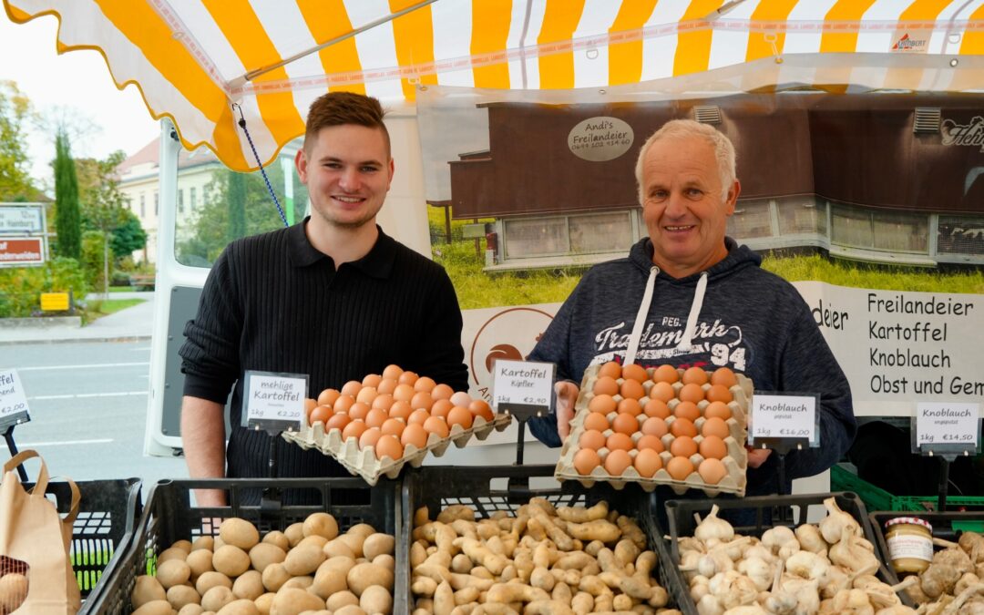 Andi’s Freilandeier am Frischemarkt Groß-Enzersdorf